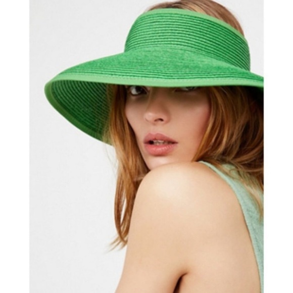 NWT Free People Color Splash Packable Sun Visor